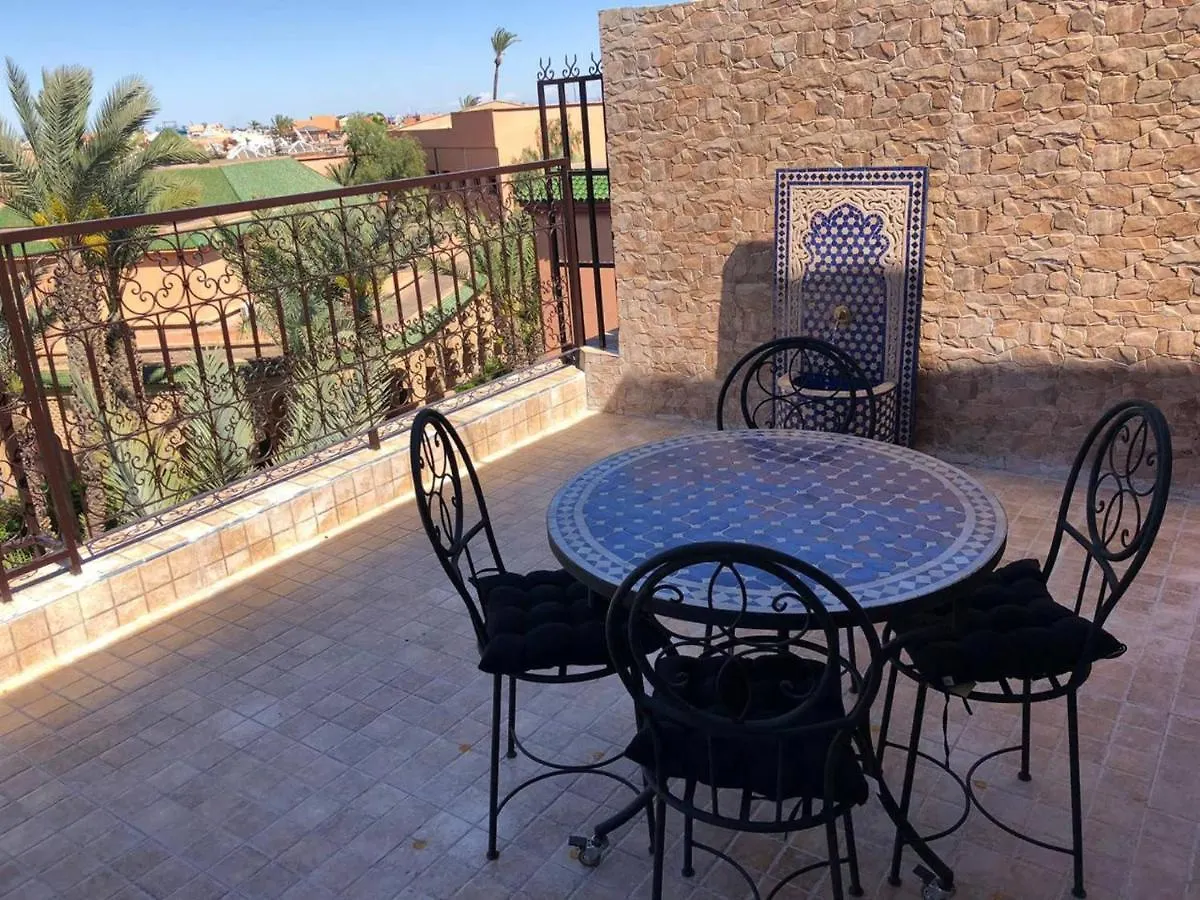 Apartmán “Yallah”Riyad Triplex For 6 Persons Max Marakéš Maroko